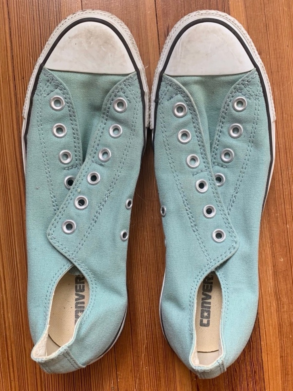 Converse Chuck Taylor Low Top Sneakers in Mint Green